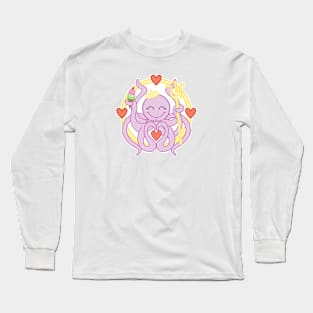 octo icecream Long Sleeve T-Shirt